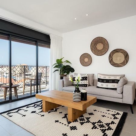 Duplex With Sea View Terrace Above The Flea Market Тель-Авив Экстерьер фото