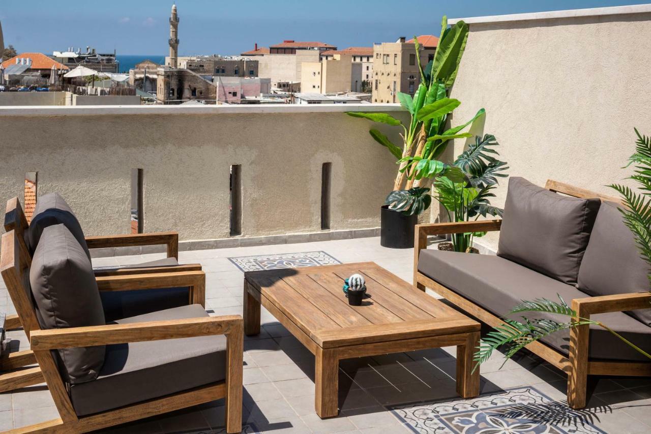 Duplex With Sea View Terrace Above The Flea Market Тель-Авив Экстерьер фото